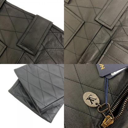 Louis Vuitton Marais 38 Leather Pants Black — view 8