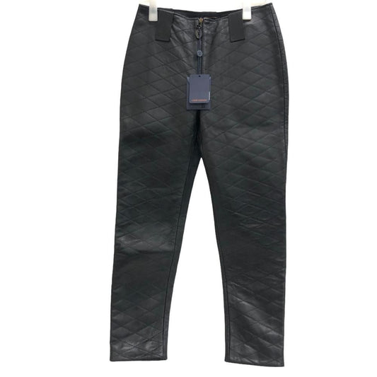 Louis Vuitton Marais 38 Leather Pants Black
