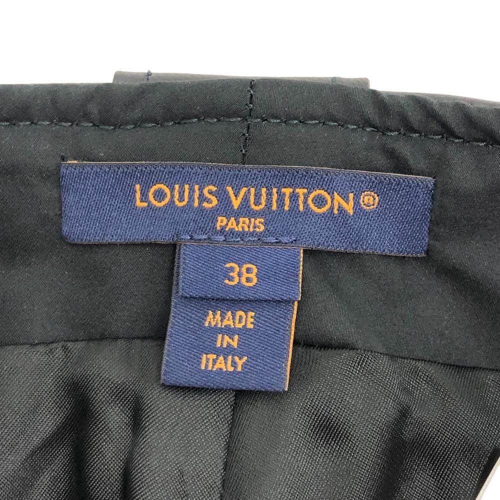 Louis Vuitton Marais 38 Leather Pants Black — view 5