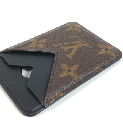 Louis Vuitton Card Case Holder Magnet Monogram Canvas Brown — view 6
