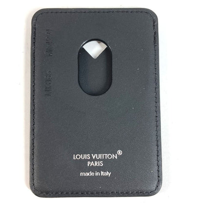 Louis Vuitton Card Case Holder Magnet Monogram Canvas Brown — view 2