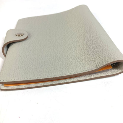 Hermes Notebook Cover Ulysse Neo PM Leather Light Gray Agenda — view 3