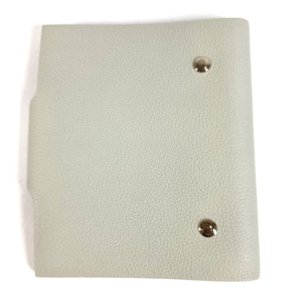Hermes Notebook Cover Ulysse Neo PM Leather Light Gray Agenda — view 2