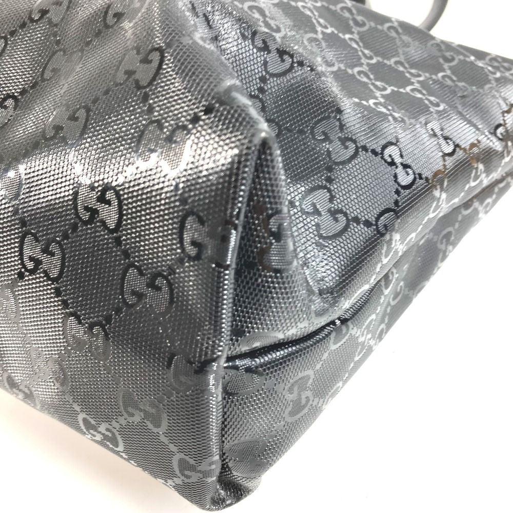 Gucci Shoulder Bag GG Logo Imprime Supreme Black — view 7