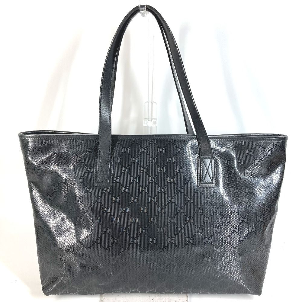 Gucci Shoulder Bag GG Logo Imprime Supreme Black — view 2
