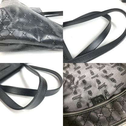 Gucci Shoulder Bag GG Logo Imprime Supreme Black — view 8