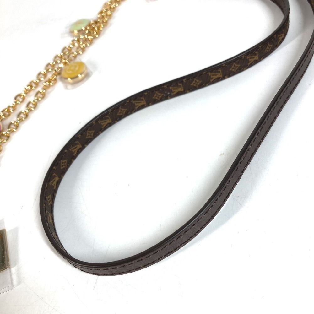 Louis Vuitton Strap Phone LV Confetti Monogram Canvas Brown — view 4