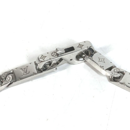Louis Vuitton Necklace Monogram Tide Up Metal Silver — view 8