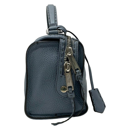 Fendi Handbag Auralee for Ron Herman Blue Gray Leather — view 4
