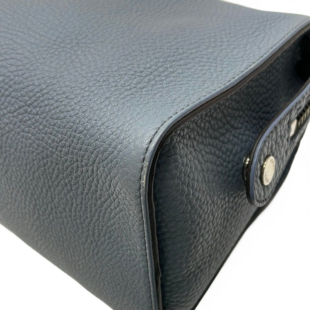 Fendi Handbag Auralee for Ron Herman Blue Gray Leather — view 6