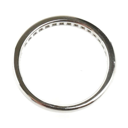 Tiffany & Co Platinum Channel Setting Ring Diamond — view 4