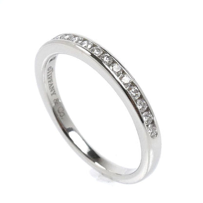 Tiffany & Co Platinum Channel Setting Ring Diamond — view 2