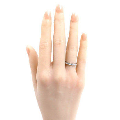 Tiffany & Co Platinum Channel Setting Ring Diamond — view 7