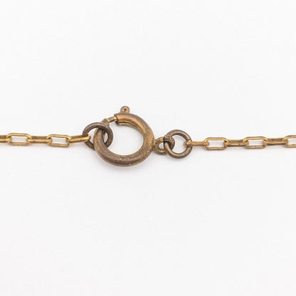 Chanel CC Logo Gold Necklace First Era Vintage — view 4