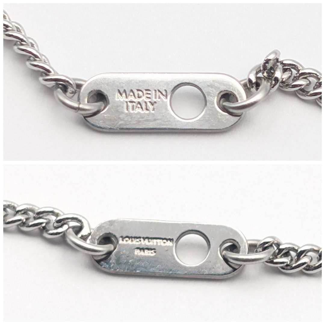 Louis Vuitton Monogram Eclipse Collier Charm Necklace — view 8