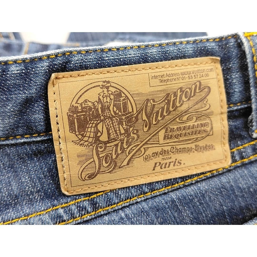 Louis Vuitton 38 Denim Pants Jeans Blue — view 8