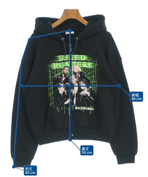 Balenciaga Hoodie Black — view 6