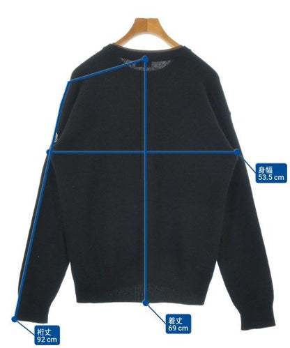 Moncler Knit Sweater Black — view 6