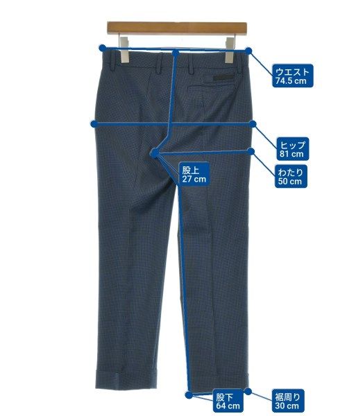 Prada Trousers Pants Blue — view 6