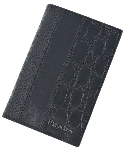 Prada Card Case Card Holders Black
