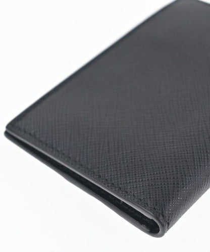 Prada Card Case Card Holders Black — view 6