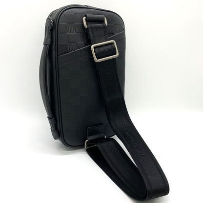 Louis Vuitton Ambler Belt Bag Leather Damier Infini Black — view 2