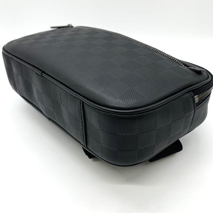 Louis Vuitton Ambler Belt Bag Leather Damier Infini Black — view 4