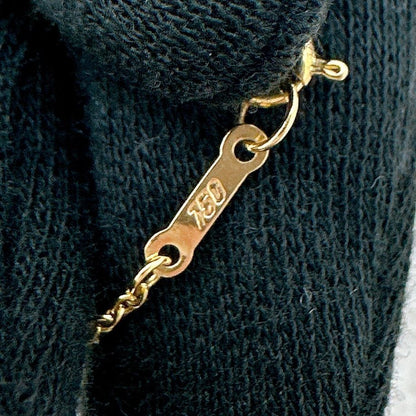 Tiffany & Co Star of David Yellow Gold Necklace 61 cm — view 8