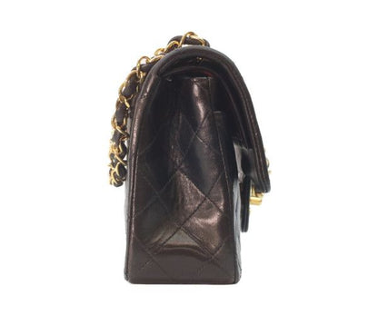 Chanel Black Lamb Gold Double Flap Quilted 23 — view 4
