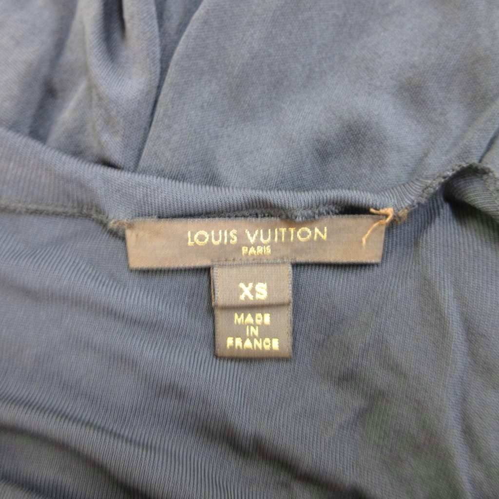 Louis Vuitton Dress XS Black Short Sleeve French Pickaxe Budle Puneck Monogram — view 5