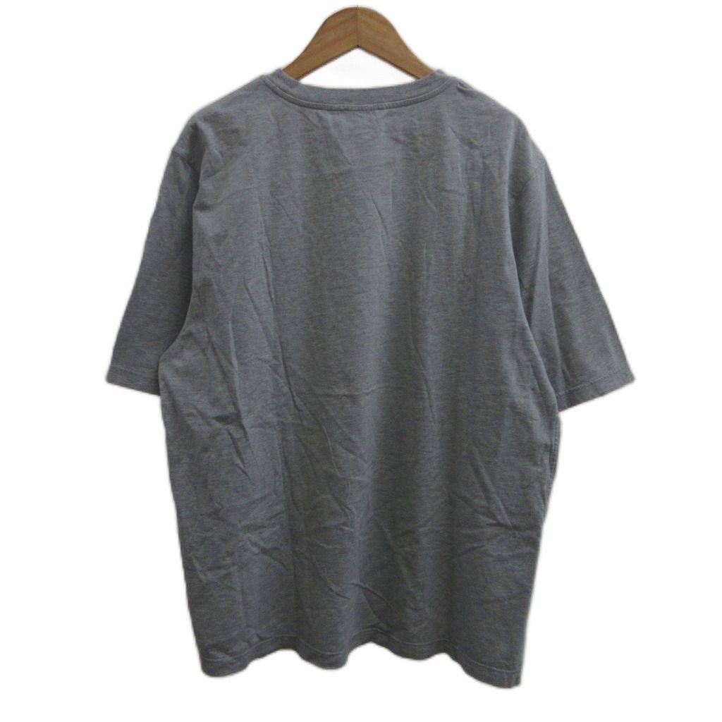 Hermes Chevaux en Symetrie T-Shirt S Gray Short Sleeve Lambskin Round Neck — view 2