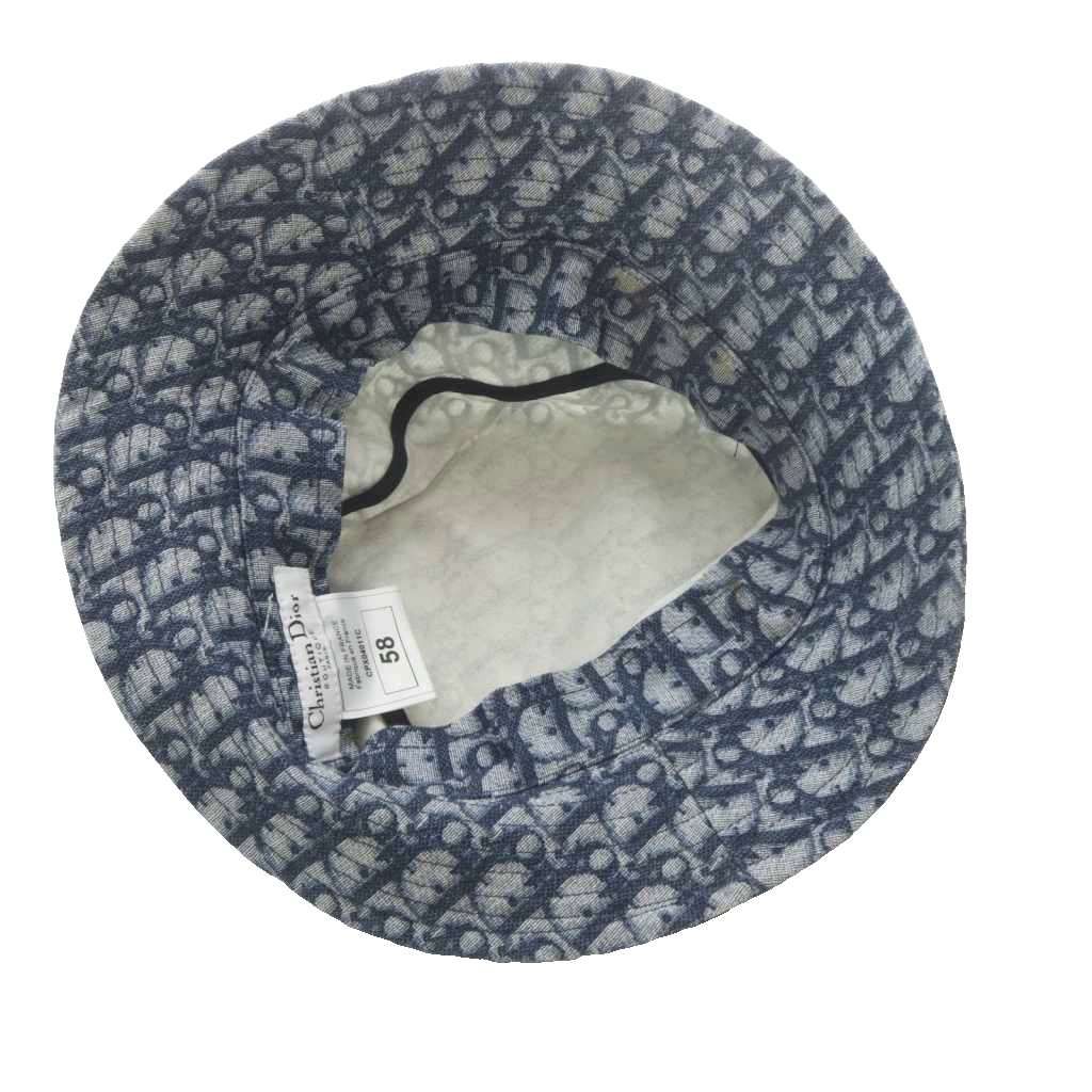 Dior Bucket Hat Trotter 58 Blue — view 5