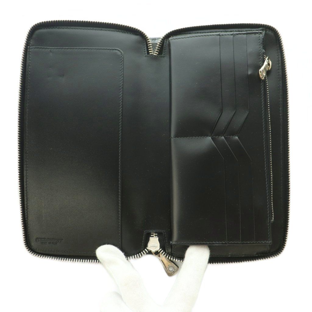 Dolce & Gabbana Wallet Zip Around Coin Purse Dark Blue — view 5