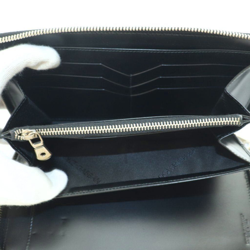 Dolce & Gabbana Wallet Zip Around Coin Purse Dark Blue — view 6