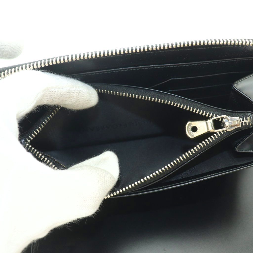 Dolce & Gabbana Wallet Zip Around Coin Purse Dark Blue — view 7