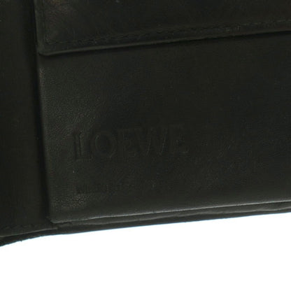 Loewe Bifold Wallet Coin Purse Leather Green — view 8