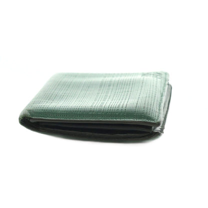 Loewe Bifold Wallet Coin Purse Leather Green — view 4