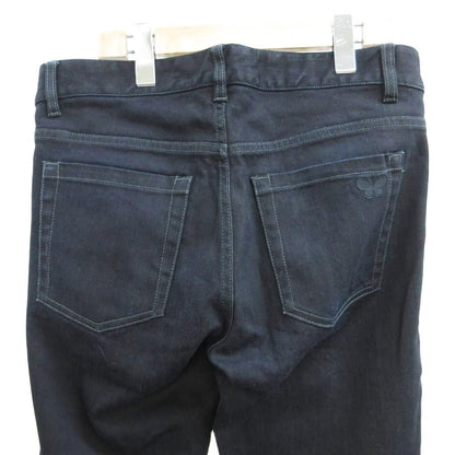 Bottega Veneta Denim Jeans 46 Navy Straight 5 Pockets Full Length PP — view 4