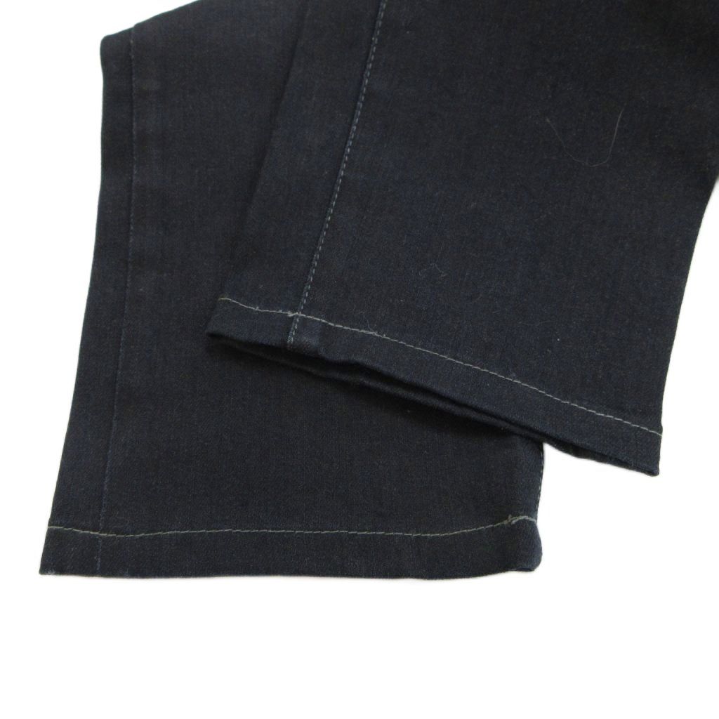 Bottega Veneta Denim Jeans 46 Navy Straight 5 Pockets Full Length PP — view 6