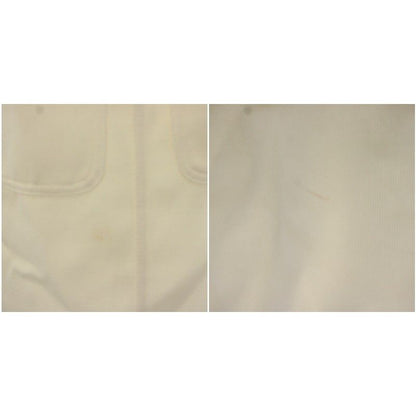 Chanel Wrap Skirt Knee Length Denim 34 White — view 8