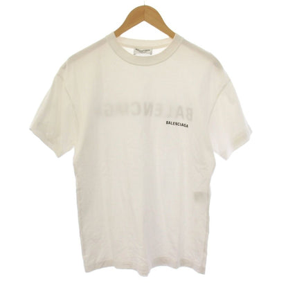 Balenciaga Logo T-Shirt Short Sleeve XS White