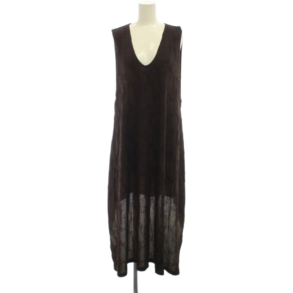 Brunello Cucinelli Long Vest Gilet Brown Neck Length JP