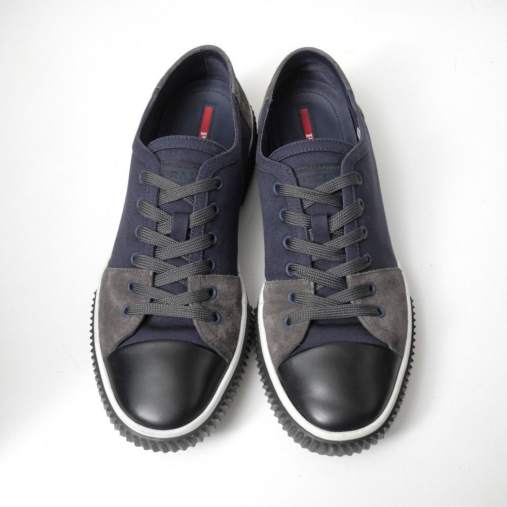 Prada Sneakers 9 Suede Switch Low — view 3