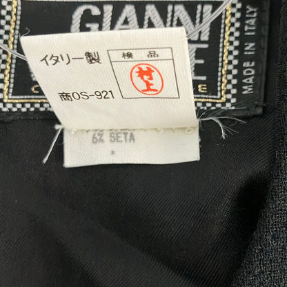 Versace Gianni Dress 40 M Black Sleeveless Long — view 4