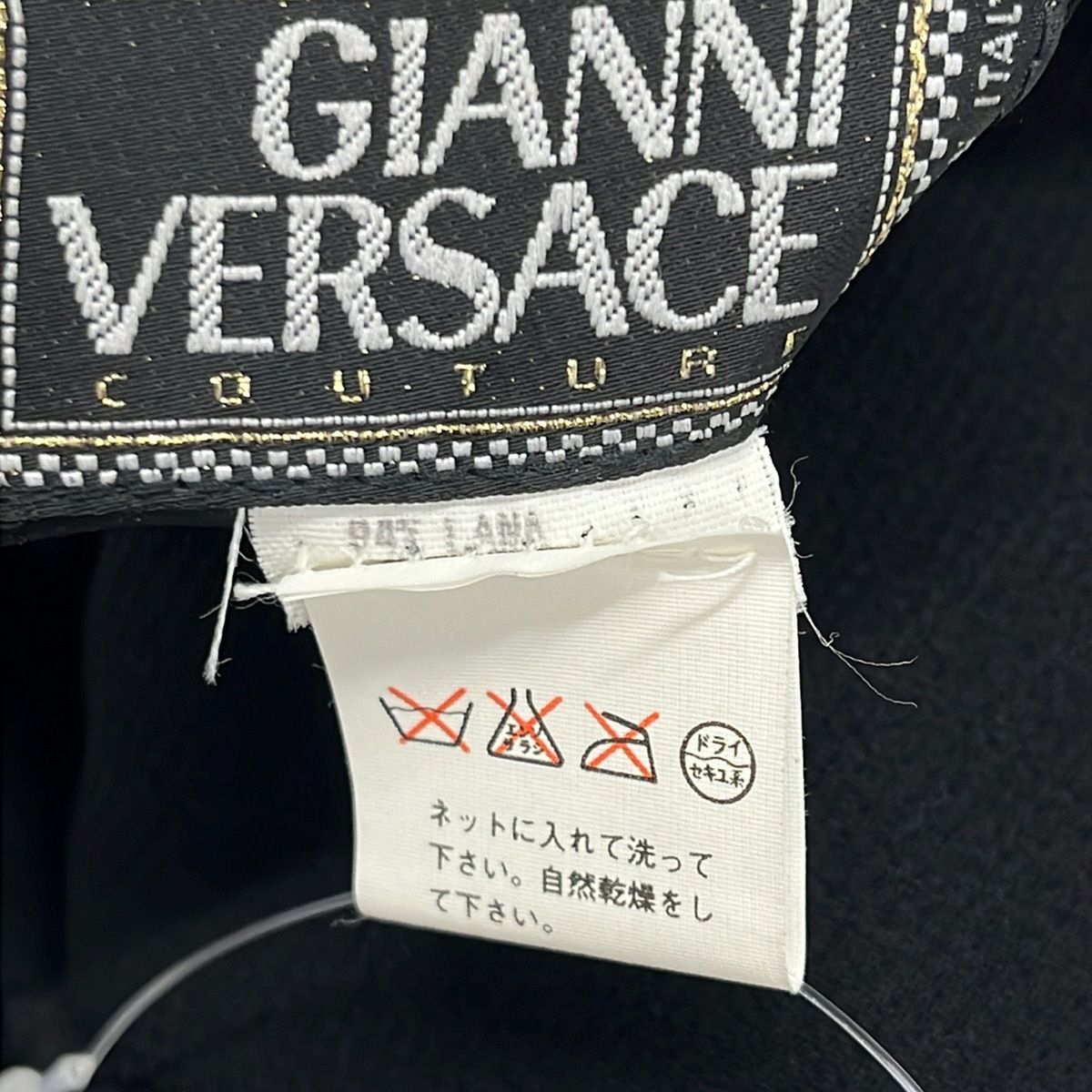 Versace Gianni Dress 40 M Black Sleeveless Long — view 5