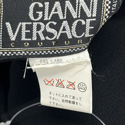 Versace Gianni Dress 40 M Black Sleeveless Long — view 5