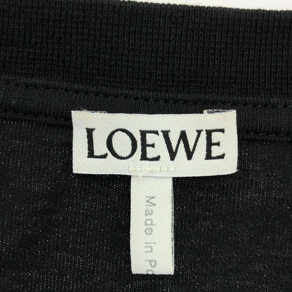 Loewe Anagram Embroidery Wide T-Shirt Black — view 3