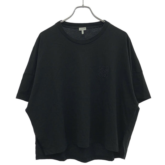 Loewe Anagram Embroidery Wide T-Shirt Black