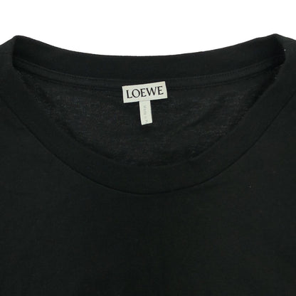 Loewe Anagram Embroidery Wide T-Shirt Black — view 4