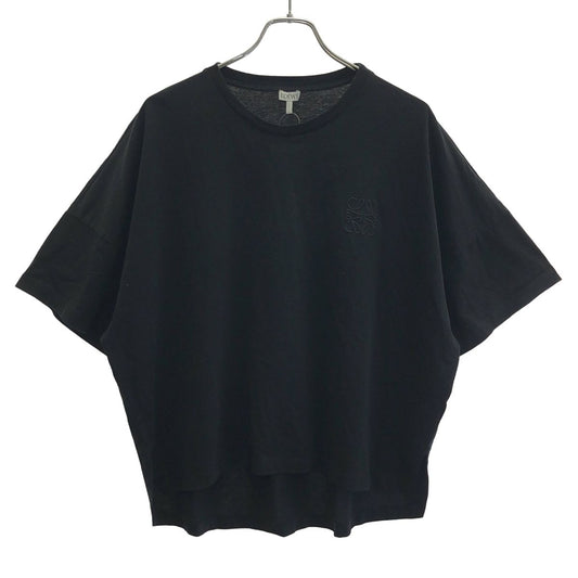 Loewe Anagram Embroidery Wide T-Shirt Black